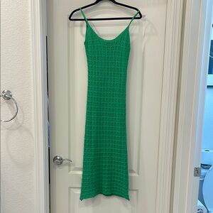 Green Sleeveless Dress Never worn or washed